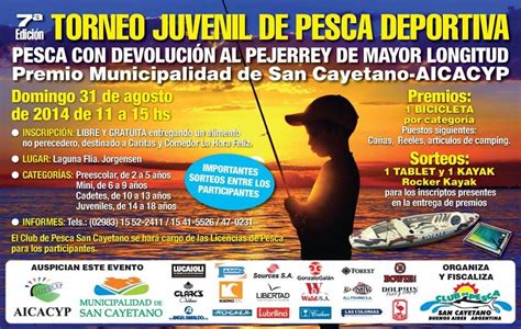 Ilusión De Pescar Torneo Juvenil De Pesca Deportivaen San Cayetano