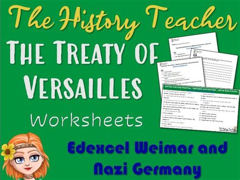 The Treaty Of Versailles Teaching Resources