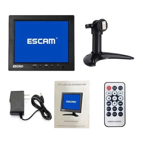 Escam T08 8 Inch Tft Lcd 1024x768 Monitor