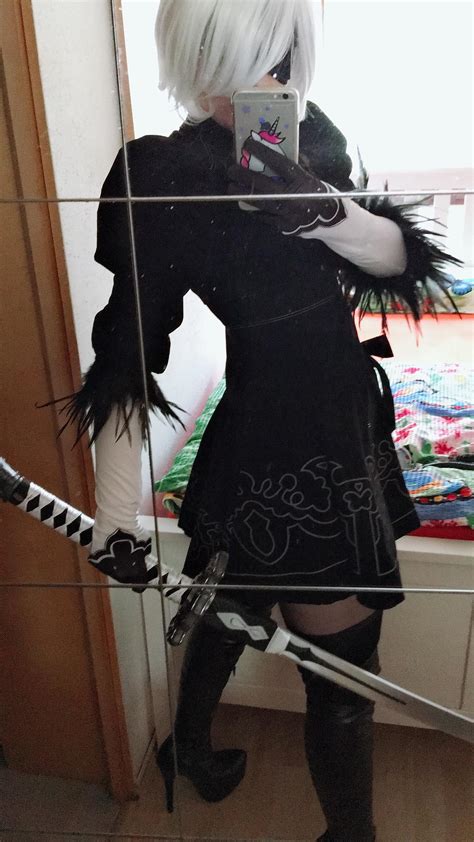 Self Nier Automata 2b Cosplay Outfit Rcosplay