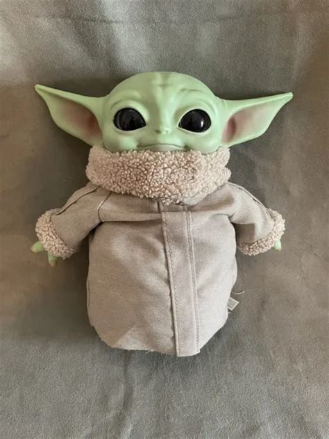 Star Wars Mandalorian The Child Grogu Baby Yoda 11 Plush Hard Head Toy