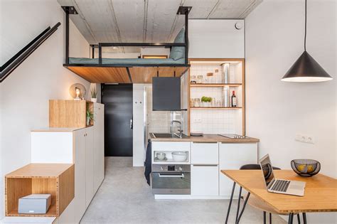 Tiny 18 Sqm Apartment Offers Student Housing With Space Savvy Ease