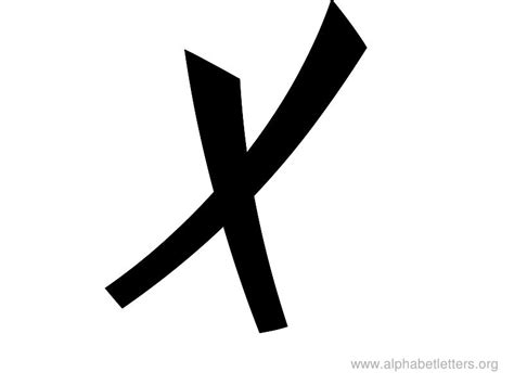Letter X Clipart Black And White Clipart Best Clipart Best