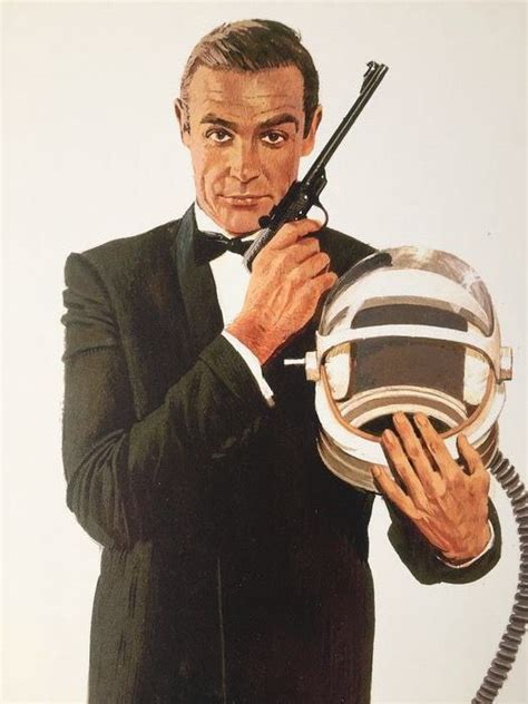 James Bond Sean Connery Artwork Poster 007 You Only Catawiki