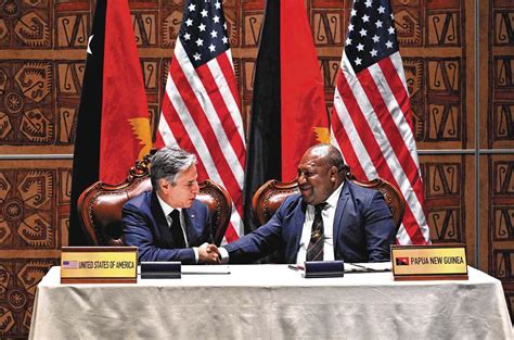 Us Papua New Guinea Sign Defence Agreement