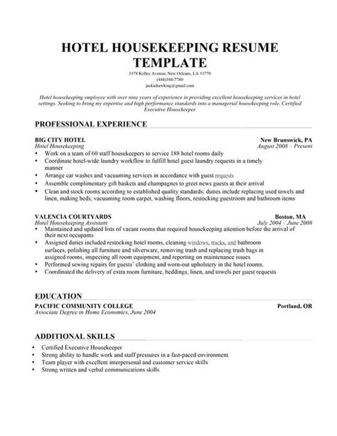 Sometimes the job you have just isn't the one you want. Cover letter for hotel housekeeping attendant - writerzane.web.fc2.com