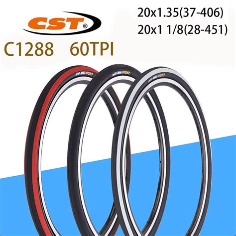 Cst C1288 Bicycle Tire Inner Tube Folding Bicycle Compatible With Dahan
