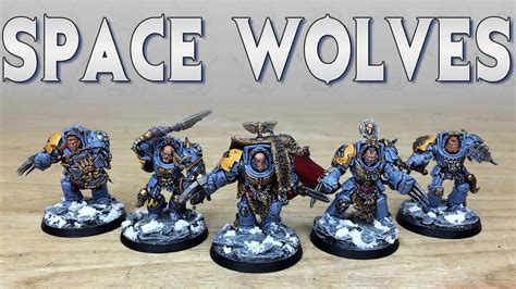 Painting Showcase Wolf Guard Space Wolves Space Marines Warhammer 40k