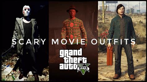Scary Movie Characters Outfits For Gta Online Youtube