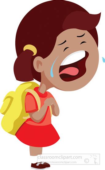Clipart Woman Crying