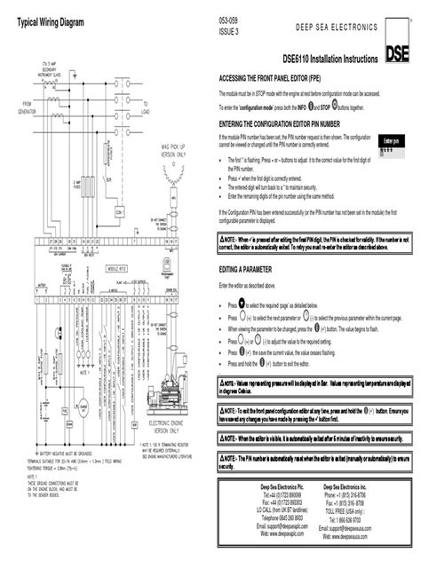 Microtek inverter circuit diagram pdf. DSE6110 Installation Instructions | Battery (Electricity) | Electronics