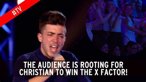 Christian Burrows To Win X Factor 19 Year Old Hopeful Wows Judges