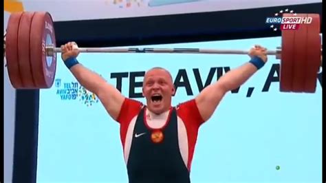 2014 European Weightlifting Championships Men 105 Kg Тяжелая