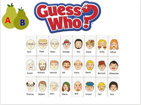 Guess Who Characters Printable Printable Word Searches