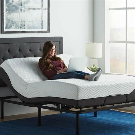 Twin Xl Steel Adjustable Bed Frame Base With Remote Control By Fast