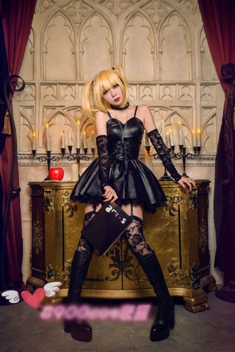 death Note Misa Amane Imitation Leather Dress Sexy Uniform Cosplay