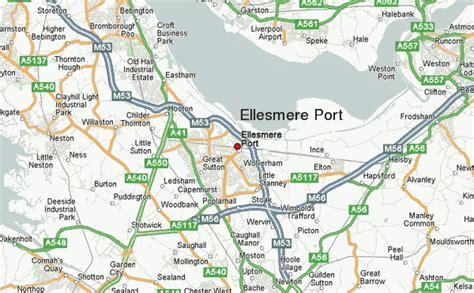 Ellesmere Port Map