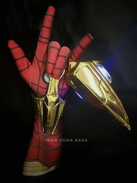 Web Shooter X2 Pair Iron Spider Led Spider Man Infinity Etsy