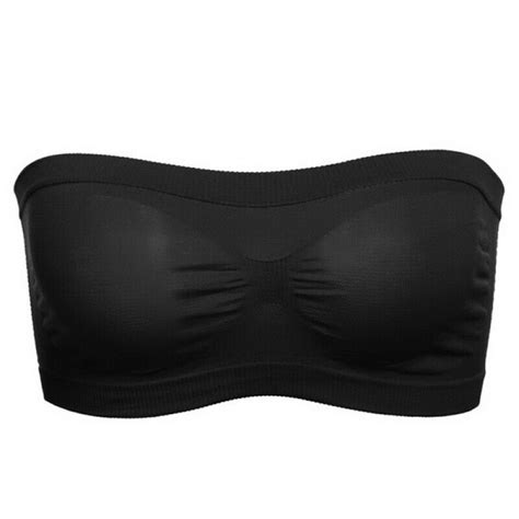 women tube top bra strapless wrapped chest breathable bras sport bra underwear ebay