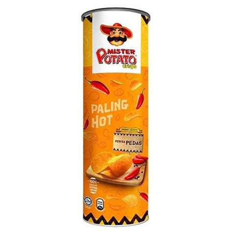 Mister bee potato chip company is proud to be the only potato chip produced in west virginia! Mister Potato Crisps - Hot & Spicy (150g) | Shopee Malaysia