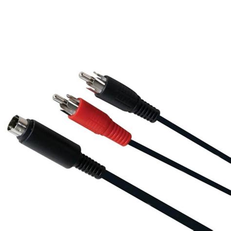 Buy 8 Pin Mini Din Plug Male To Rca Plug Male Cable