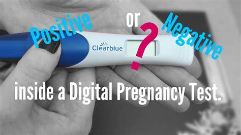 Inside A Digital Pregnancy Test Clearblue Lines Mama T Youtube