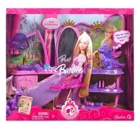 Barbie Rapunzel Hair Salon Play Set Uk Toys And Games Barbie Rapunzel Hair Salon