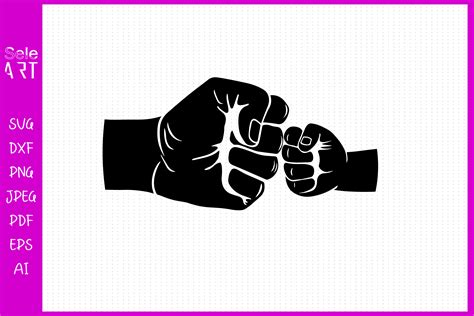 Fist Bump Graphic By Seleart · Creative Fabrica