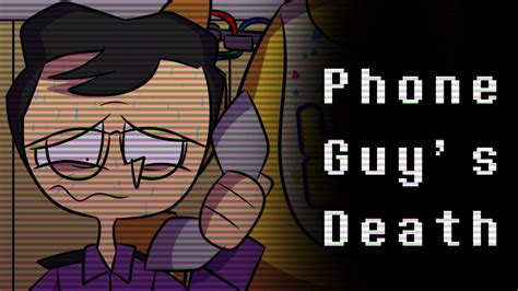 The Death Of Phone Guy A Five Nights At Freddys Short Animation