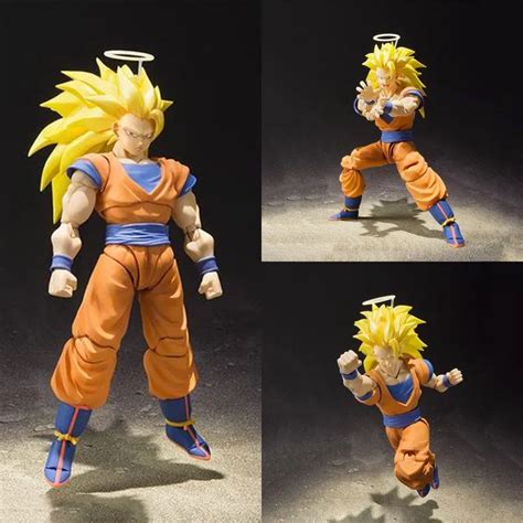 Dragon Ball Z Super Saiyan 3 Son Goku Pvc Action Figure Collectible Model Toy In Action And Toy