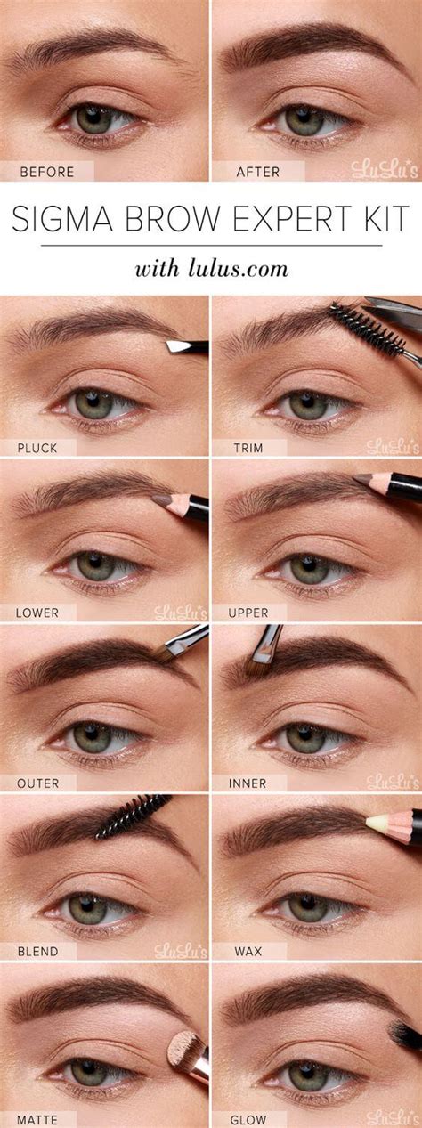 25 Step By Step Eyebrows Tutorials To Perfect Your Look Fashion Daily