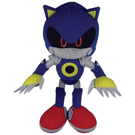 Sonic The Hedgehog Metal Sonic 11 Plush Toy Thinkcooltoys
