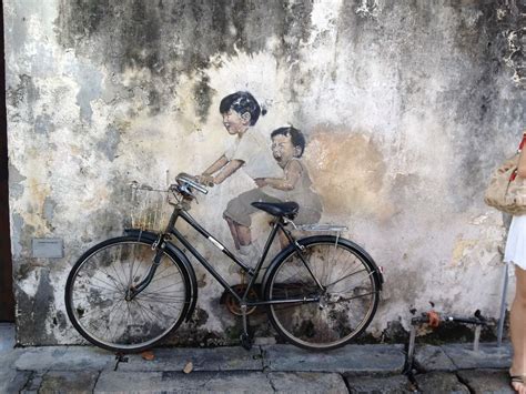 Bicycles price in malaysia december 2020. Wall Art Kids on bicycle, George Town, Malaysia ...