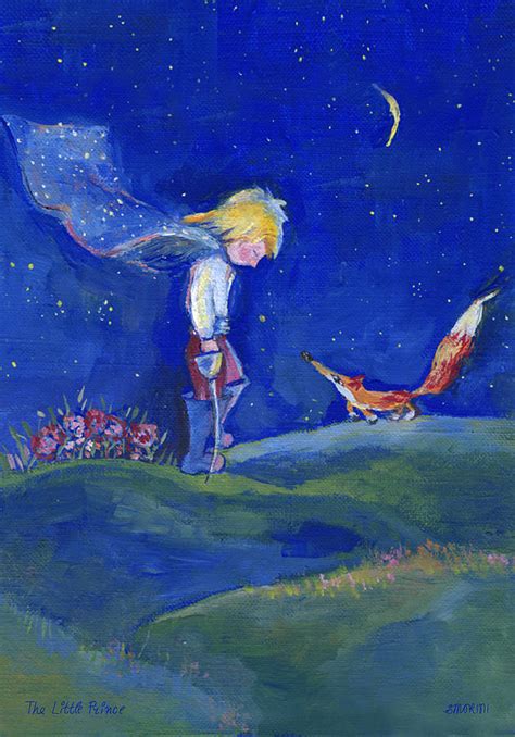 The Little Prince Painting By Smokini Pixels