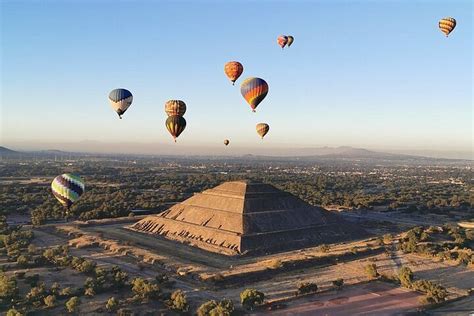 2023 Hot Air Balloon Flight Over Teotihuacán