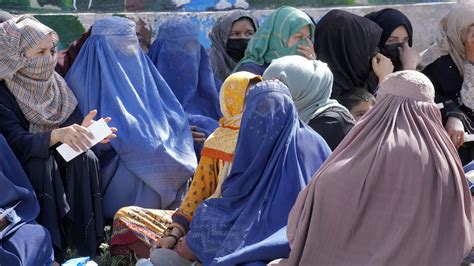 The Taliban Says Women In Afghanistan Must Wear Head To Toe Clothing In Public Npr