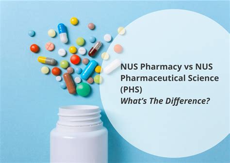Nus Pharmacy Vs Pharmaceutical Science Whats The Difference Sg