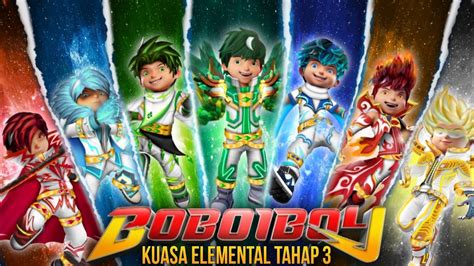 Boboiboy Galaxy Musim 2 Kuasa 7 Elemental Tahap 3 Youtube