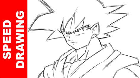 Learn how to draw goku from dragon ball in this simple step by step narrated video tutorial. How to draw GOKU Dragon Ball Super - YouTube