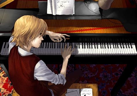 Images Of Piano Anime Musician
