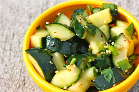 My Recipe Box Spicy Asian Cucumbers
