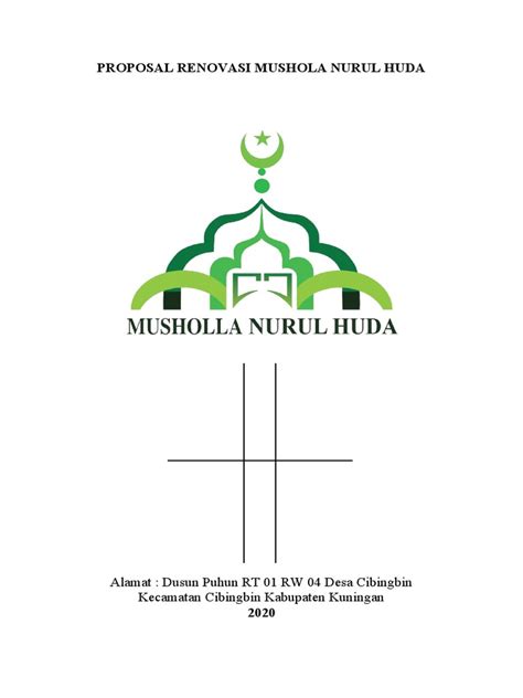 Cover Proposal Renovasi Mushola Nurul Huda Pdf