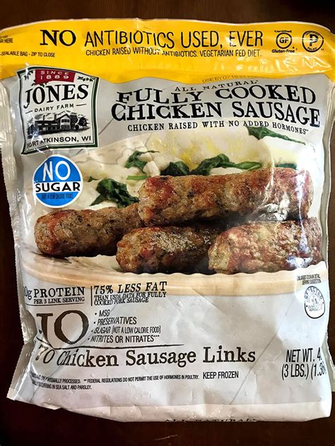 Jones Chicken Sausage Links The Gluten Free Mentor