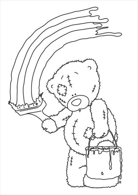 Download source tatty teddy stock vector. colouring tatty teddy - Google-søk | Teddy bear coloring ...