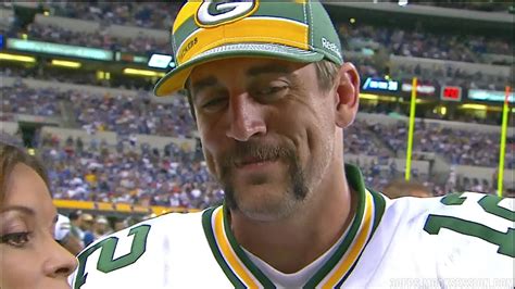 Aaron rodgers' quarantine beard is a sight to behold. Aaron Rodgers Shows Off MVP Mustache | Aaron rodgers ...