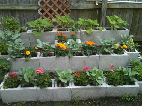 Easily picked up at your local home improvement store, and you can use it to you can use exterior landscaping adhesive to secure the concrete blocks together if you wish. 12 DIY Raised Garden Bed Ideas