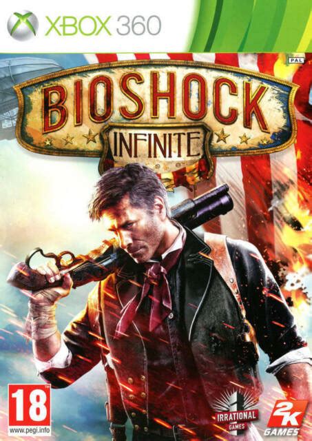 Bioshock Infinite Microsoft Xbox 360 Video Game Pal 2k Games 2013 For