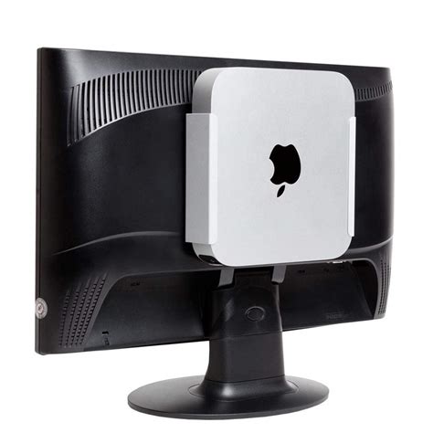 Hideit Miniu Mac Mini Mount Mount For Mac Mini Silver Wall Mount