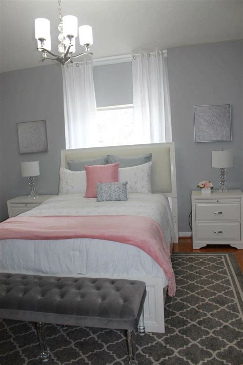 Pink And Gray Bedroom Pink Bedroom Decor Remodel Bedroom Bedroom Design