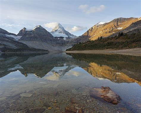Sunrise On Mount Assiniboine With Only One Morning Spent A Flickr